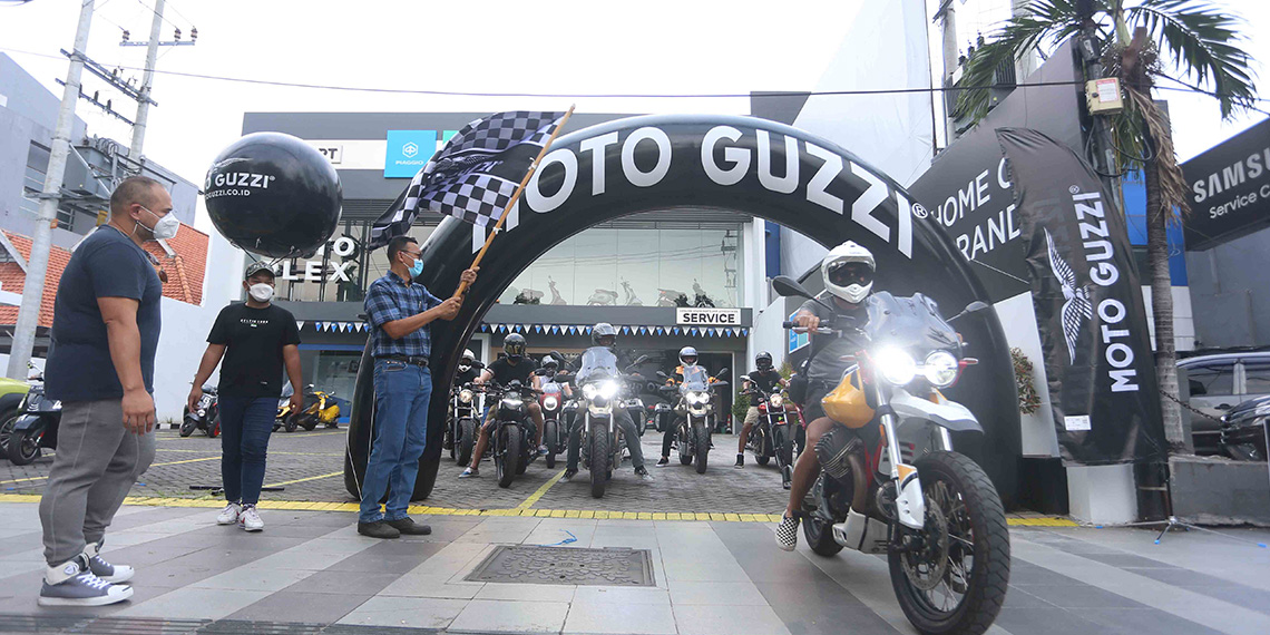 PT Piaggio Indonesia celebrates Moto Guzzi 100th Anniversary, through an Unforgettable Brand Experience with The Clan Community Indonesia